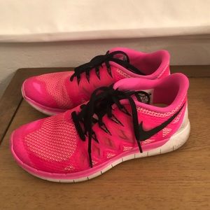 Nike Free 5.0 in pink